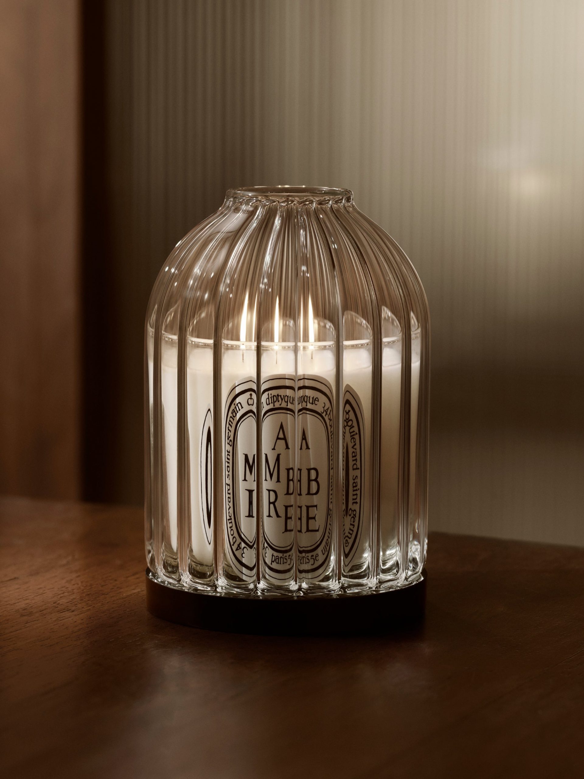 Ribbed candle holder - For classic candles - Image 4