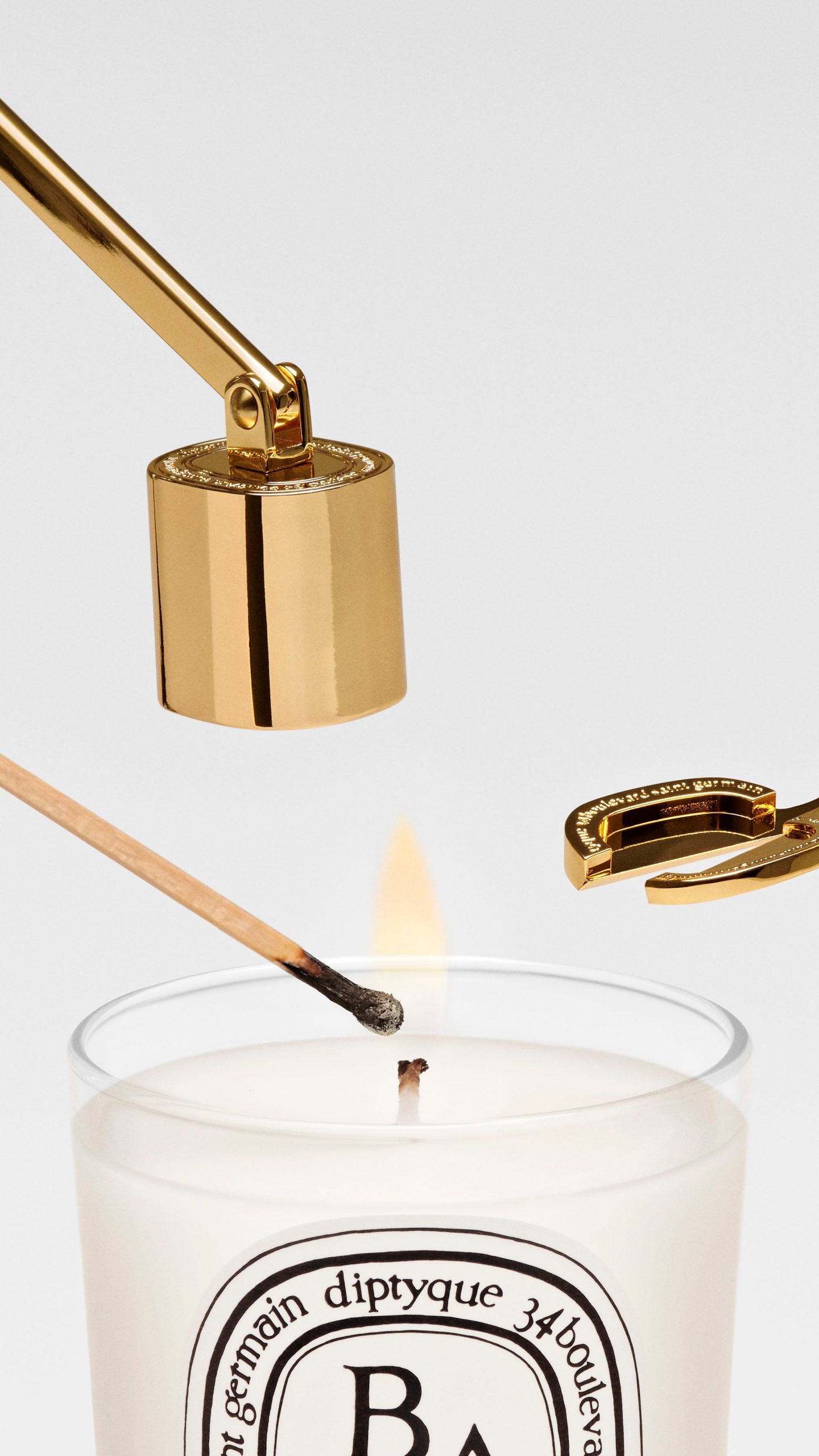 Gold Snuffer - For candles - Image 4