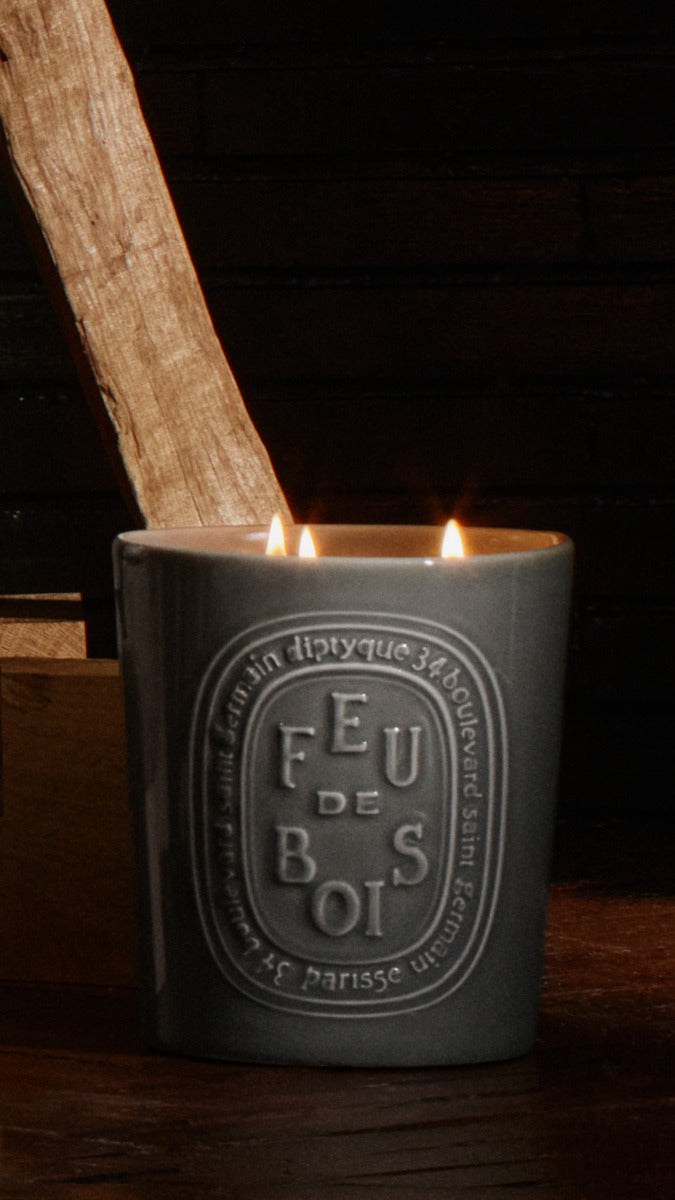 Feu de Bois (Wood Fire) - Large Candle - Image 6