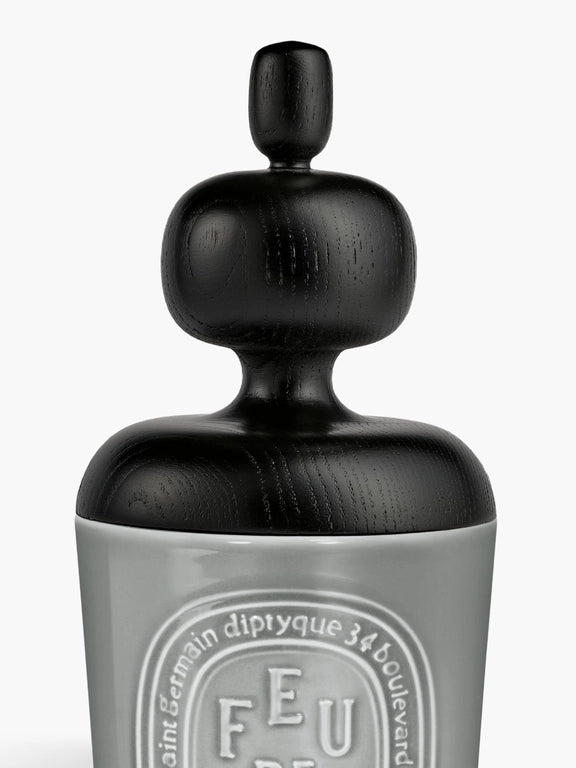 Black Astragal lid - For large candle - Image 2