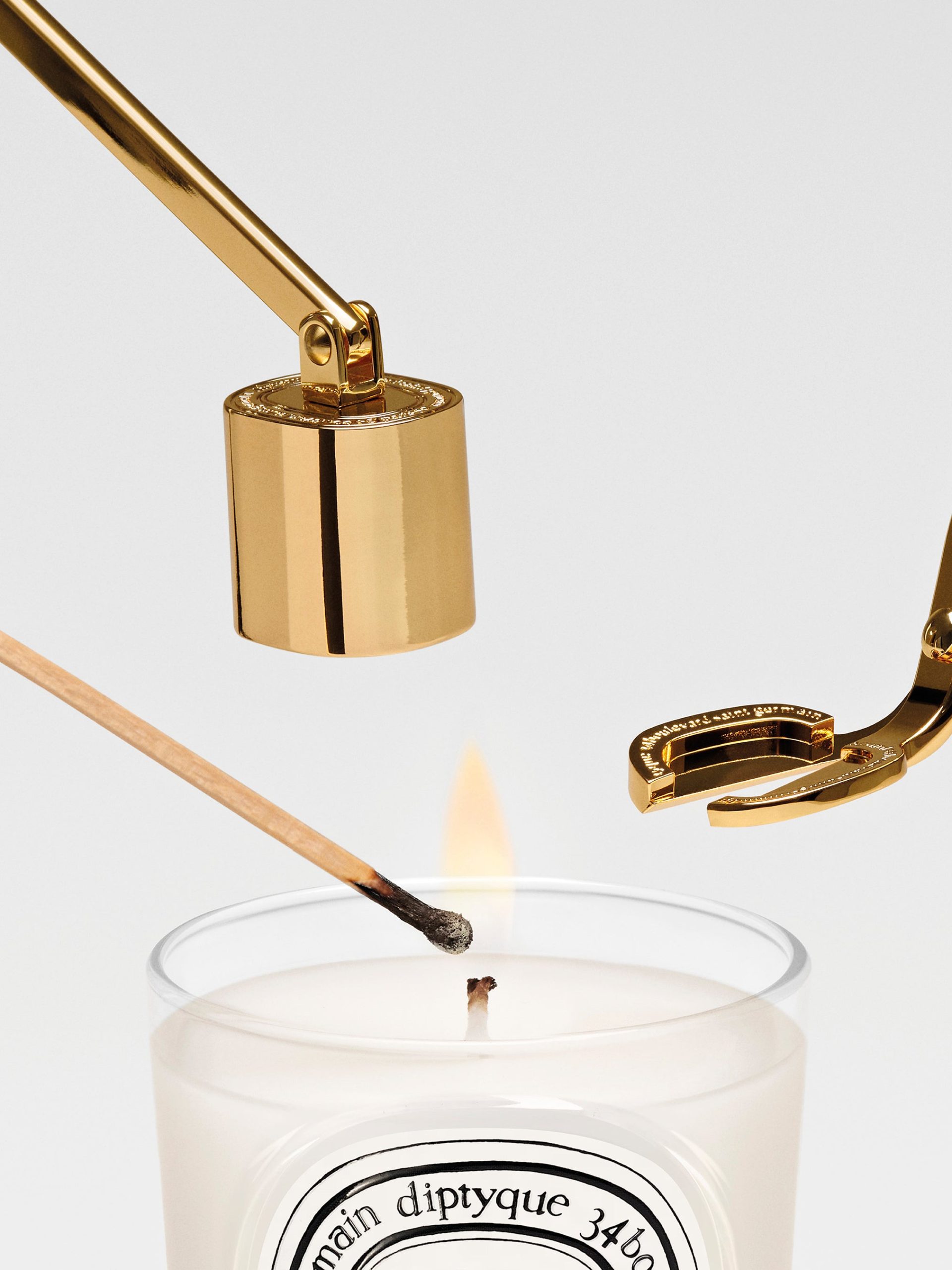 Gold Wick Trimmer - For candles - Image 3