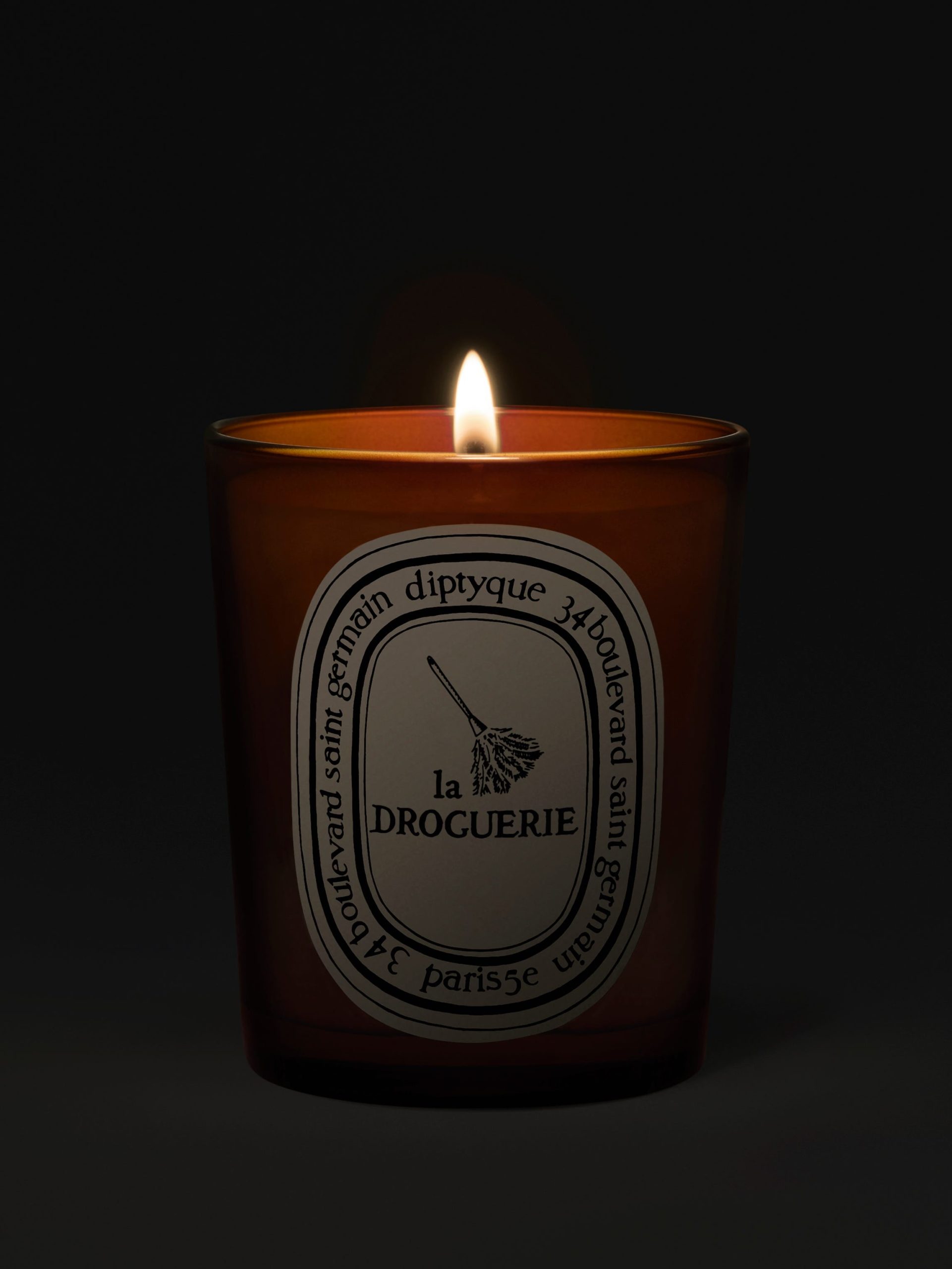 La Droguerie - Odor removing candle with basil - Image 2