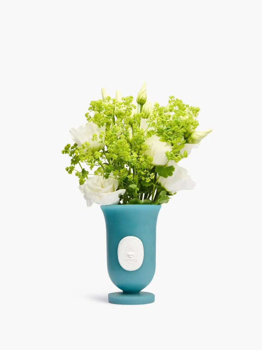 Water Garden Blue Medicis Vase - Small - Image 2