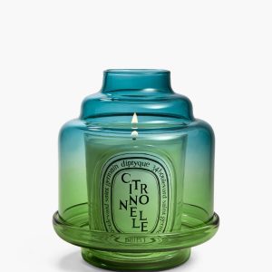 Water Garden Pyramid Candle Holder - For classic candles