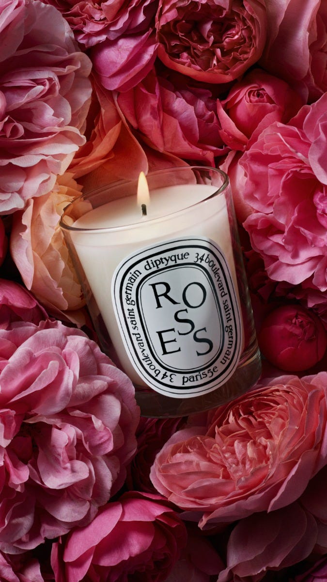 Roses - Small Candle - Image 4