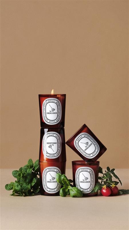 La Droguerie - Odor removing candle with basil - Image 4