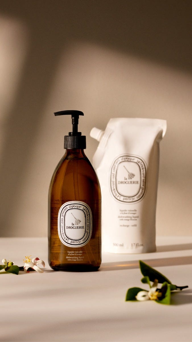 La Droguerie - Refill for dishwashing liquid with orange blossom - Image 5