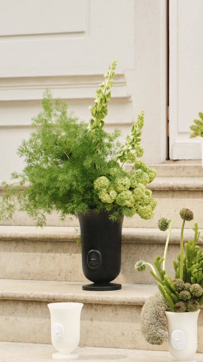 Black Medicis vase - Large - Image 4