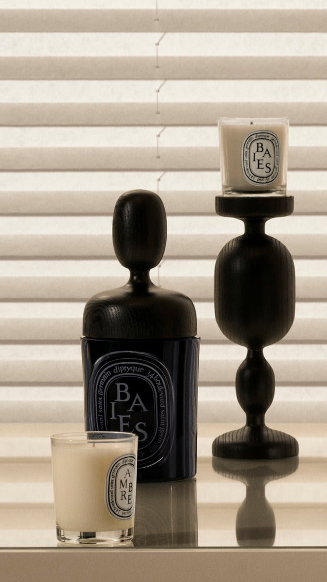 Black Volute lid - For medium candle - Image 5
